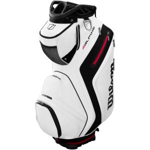 Wilson Wilson Alpine Cart Bag, Men's, White/Black - $269.99 at DICK'S Sporting Goods