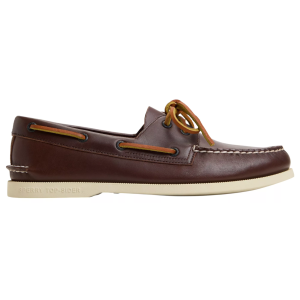 Sperry Mens Authentic Original 2 Eye Boat Shoe, Men's, Size 5, Classic Brown