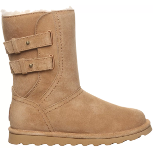 BEARPAW Women's Aurelia Boots, Size 6, Iced Coffee