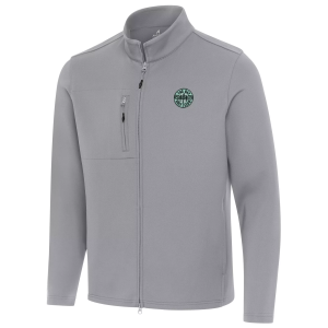 Antigua Antigua Men's TGL The Bay Golf Club Grey Objection Full-Zip Golf Jacket, Large, Gray - $99.99 at DICK'S Sporting Goods