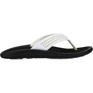 Olukai Men's Ulele Golf Shoes, Size 7, White/Lava Rock