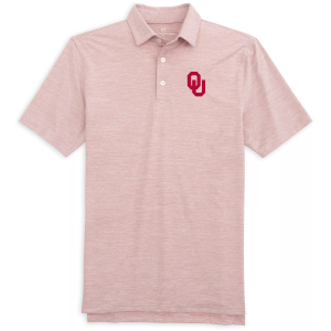 Southern Tide Southern Tide Men's Oklahoma Sooners Crimson Spacedye Polo, XL, Red - $99.50 at DICK'S Sporting Goods