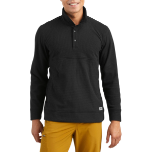 Outdoor Research Outdoor Research Men's Trail Mix Snap Pullover, Medium, Black - $99.00 at DICK'S Sporting Goods