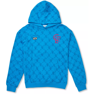 MLS Adult Charlotte FC Carolinas 2-Hit Light Blue Pullover Hoodie, Men's, XL