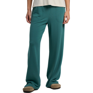 Free Fly Women's Bamboo Lightweight Fleece Wide Leg Pant, XS, Sea Pine