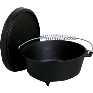 King Kooker King Kooker 8 Quart Seasoned Cast Iron Dutch Oven with Feet - $95.99 at DICK'S Sporting Goods