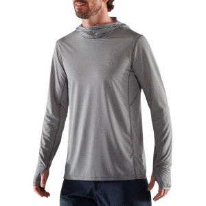 Fjallraven Men's Abisko Sun-Hoodie, Medium, Shark Grey