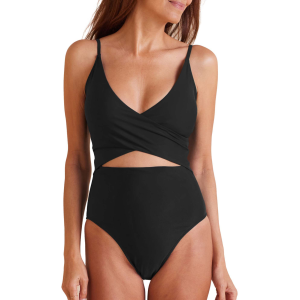 Summersalt Women's The Sea Breeze Cutout One-Piece Swimsuit, Size 4, Sea Urchin