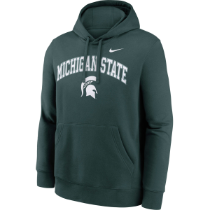 Nike Nike Men's Michigan State Spartans Pro Green Club Fleece Logo Pullover Hoodie, XXL - $95.00 at DICK'S Sporting Goods