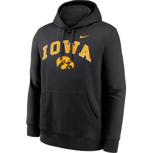 Nike Nike Men's Iowa Hawkeyes Black Club Fleece Arch Pullover Hoodie, Medium - $95.00 at DICK'S Sporting Goods