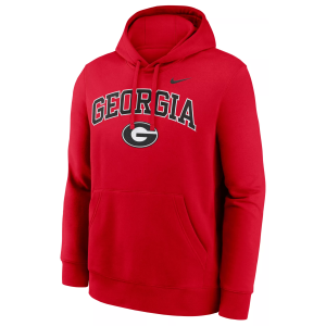 Nike Nike Men's Georgia Bulldogs University Red Club Fleece Arch Pullover Hoodie, Medium - $95.00 at DICK'S Sporting Goods