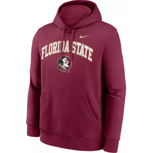 Nike Nike Men's Florida State Seminoles Team Maroon Club Fleece Arch Pullover Hoodie, Large, Red - $95.00 at DICK'S Sporting Goods