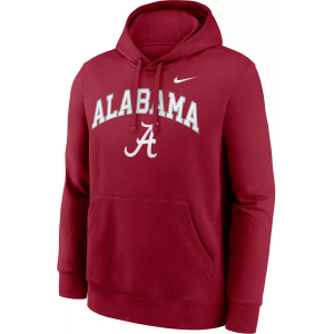 Nike Nike Men's Alabama Crimson Tide Team Crimson Club Fleece Arch Pullover Hoodie, XXL, Red - $95.00 at DICK'S Sporting Goods