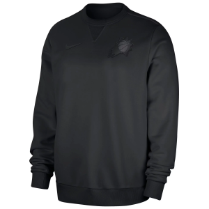 Nike Men's Phoenix Suns Black Standard Issue Crew Pullover Sweatshirt, Medium