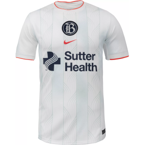 Nike Adult Bay FC 2025 White Home Replica Jersey, Men's, Small