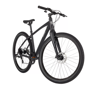 Nishiki Adult Cordova 27.5" Hybrid Bike | 27.5" | Men's | Black/White | Bikes | Road Bikes | Flat Bar Road Bikes | Mens Flat Bar Road Bikes