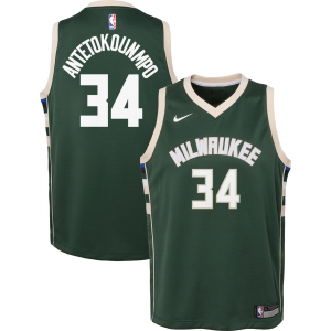 Nike Nike Youth Milwaukee Bucks Giannis Antetokounmpo #34 Green Dri-FIT Swingman Jersey, Large, Team - $21.97 at DICK'S Sporting Goods