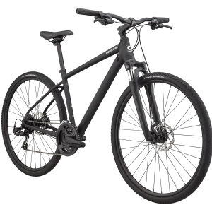 Cannondale Men's 700 Quick CX 4 Hybrid Bike, 700c, Black