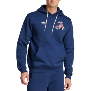 adidas Men's Arsenal 2024 Navy Hoodie, Small, Blue