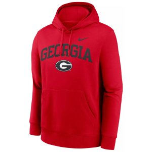 Nike Nike Adult Georgia Bulldogs Club Fleece University Red Hoodie, Men's, Large - $90.00 at DICK'S Sporting Goods