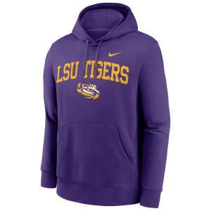 Nike Nike Adult LSU Tigers Club Fleece Court Purple Hoodie, Men's, Small - $90.00 at DICK'S Sporting Goods
