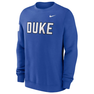 Nike Nike Men's Duke Blue Devils Game Royal Fleece Club Crewneck Sweatshirt, Large - $90.00 at DICK'S Sporting Goods