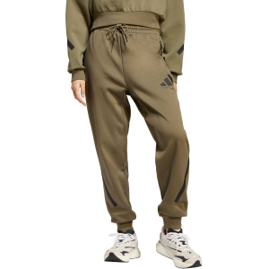 adidas Women's Z.N.E. Fleece Pants, XS, Olive Strata