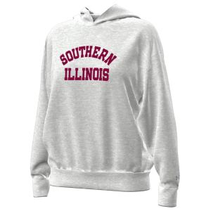 Under Armour Women's Southern Illinois Salukis Grey Icon Fleece Pullover Hoodie, Small, Gray