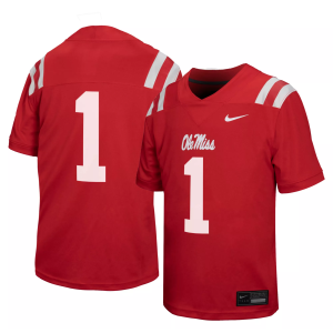 Nike Nike Youth Ole Miss Rebels Red Replica Alternate Football Jersey, Small - $90.00 at DICK'S Sporting Goods