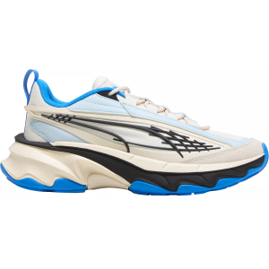 PUMA Women's Carbon Baby Running Shoes, Size 7.5, Blue/White/Black