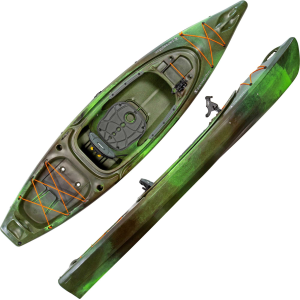 Perception Hook Angler 10.5 Kayak | Moss Camo | Paddle Sports | Kayaking | Kayaks | Sit IN Kayaks