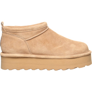 BEARPAW Women's Retro Super Shorty Boots, Size 6, Iced Coffee