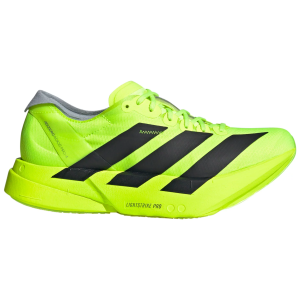 adidas Women's Adizero Adios Pro 4 Running Shoes, Size 7.5, Yellow/Black/Silver