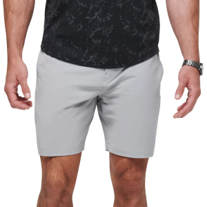 TravisMathew Men's Tech Chino Golf Shorts, Size 42, Heather Sleet