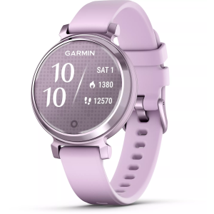 Garmin Lily 2 Metallic GPS Watch, Women's, Metallic Lilac