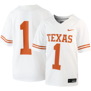Nike Nike Youth Texas Longhorns #1 White Untouchable Game Football Jersey, Small - $85.00 at DICK'S Sporting Goods