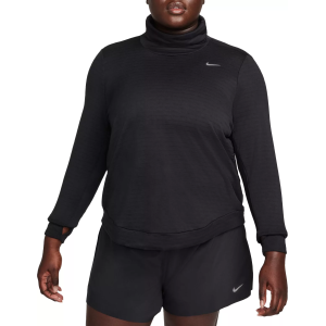Nike Nike Women's Therma-FIT Element Swift Turtleneck Running Top (Plus Size), 1X, Black - $85.00 at DICK'S Sporting Goods