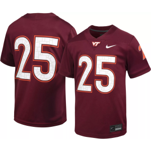 Nike Nike Youth Virginia Tech Hokies #25 Maroon Replica Football Jersey, Medium, Red - $85.00 at DICK'S Sporting Goods