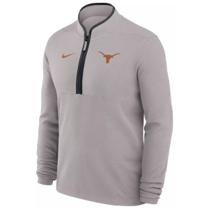Nike Nike Adult Texas Longhorns Victory Pewter Grey 1/2 Zip Sweater, Men's, Large, Gray - $85.00 at DICK'S Sporting Goods