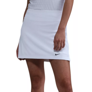 Nike Women's 17" Dri-FIT ADV Tour High-Waisted Long Golf Skort, XXL, White