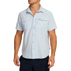 Howler Brothers Men's Emerger Tech Short Sleeve Shirt, XXL, Cloud