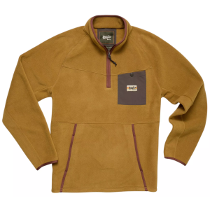 Howler Brothers Men's Free Range Fleece Pullover, XL, Dijon