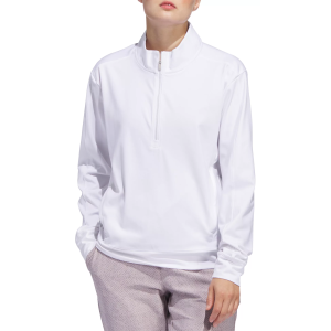 Adidas adidas Women's Ultimate365 1/2 Zip Golf Layer, XS, White - $85.00 at DICK'S Sporting Goods