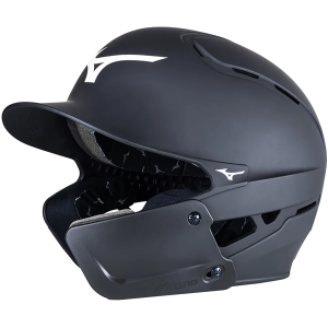Mizuno Mizuno Junior B6 Baseball Batting Helmet w/ Jaw Guard, Right-Handed Batter, Black - $84.99 at DICK'S Sporting Goods