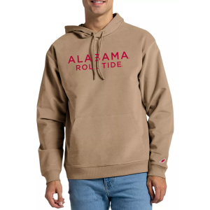 League-Legacy League-Legacy Men's Alabama Crimson Tide Khaki Stretch Cord Fleece Pullover Hoodie, Small, Tan - $84.99 at DICK'S Sporting Goods