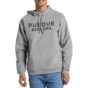 League-Legacy League-Legacy Men's Purdue Boilermakers Grey Stretch Cord Fleece Pullover Hoodie, Small, Gray - $84.99 at DICK'S Sporting Goods