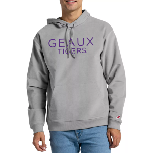 League-Legacy League-Legacy Men's LSU Tigers Grey Stretch Cord Fleece Pullover Hoodie, Small, Gray - $84.99 at DICK'S Sporting Goods