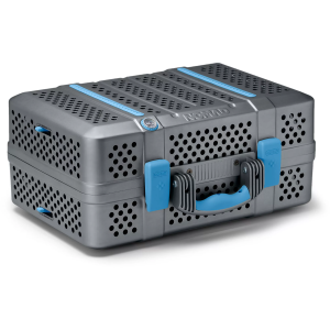 NOMAD Portable Grill & Smoker, Gray/Blue