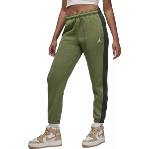 Jordan Women's Brooklyn Fleece Pants, Small, Sky J Lt Olive