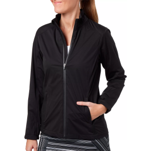 Walter Hagen Women's Best Golf Rain Jacket, XS, Black